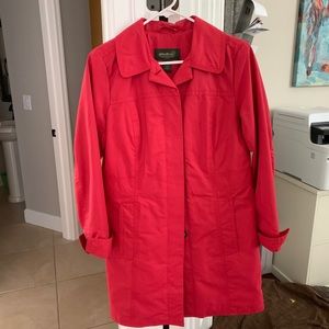 Eddie Bauer long raincoat / trench
